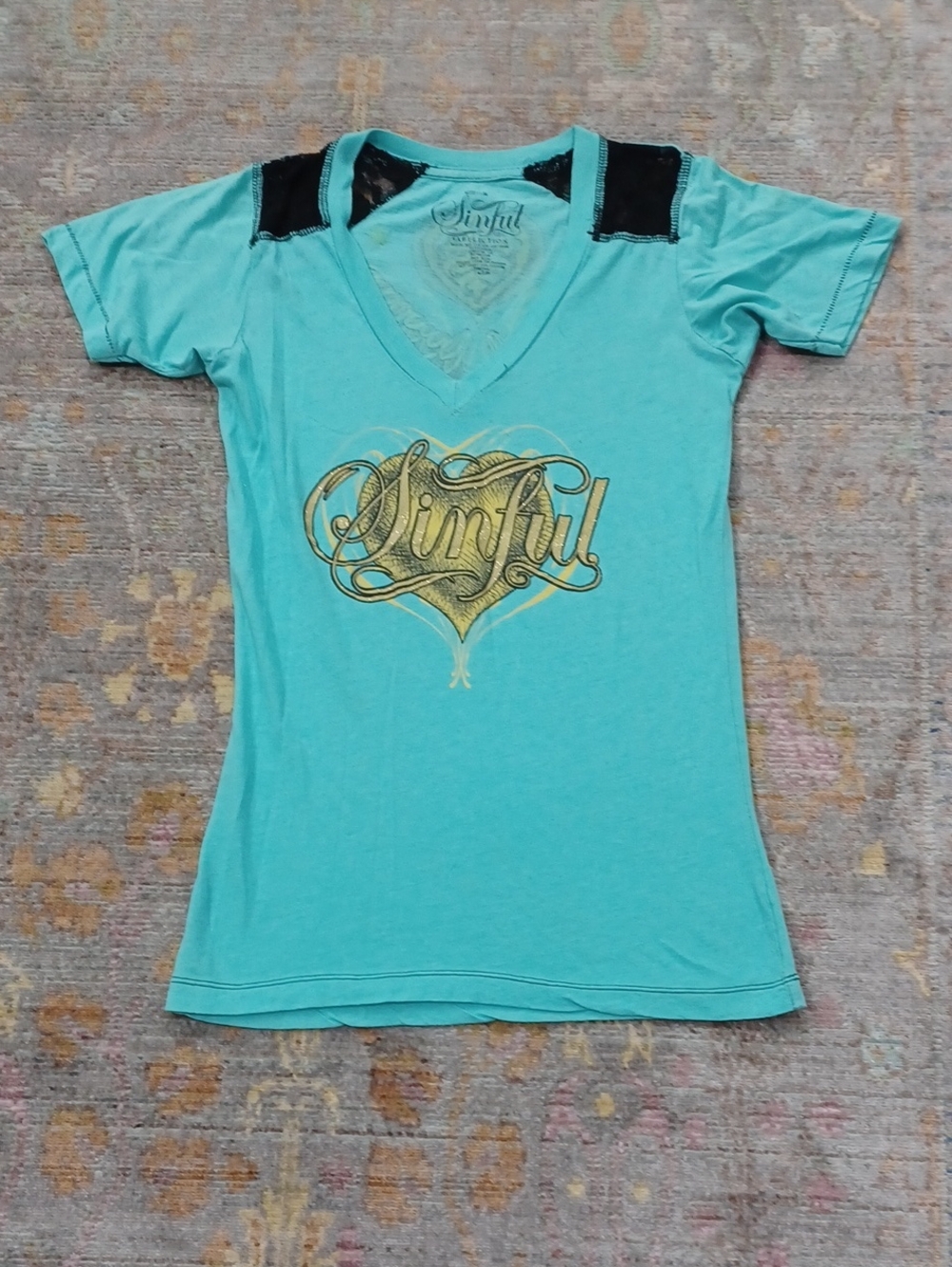 Sinful By Affliction Sinful Graphic Tee